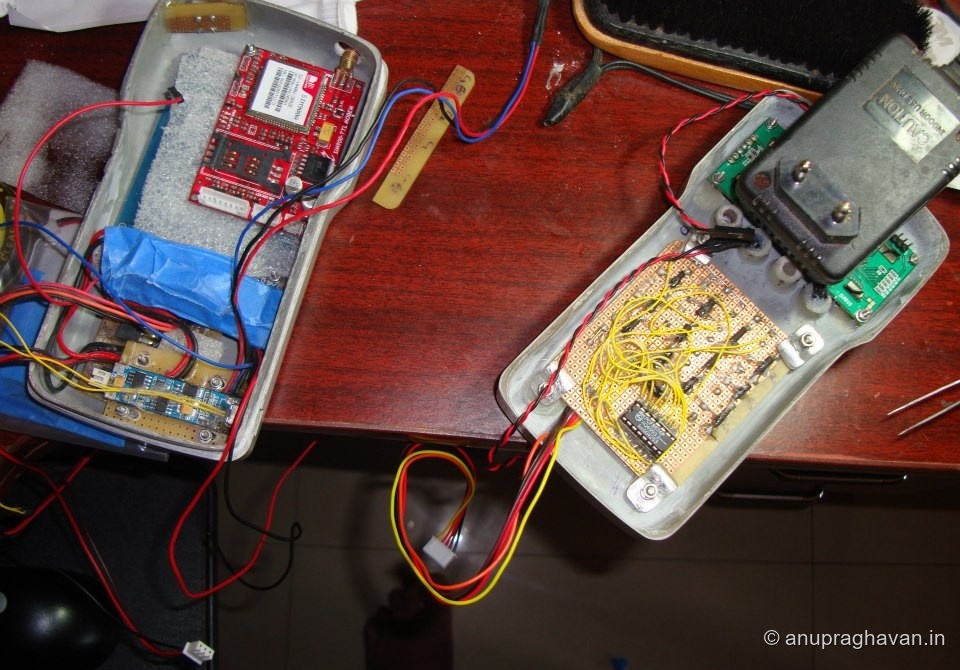 Inside the POI device